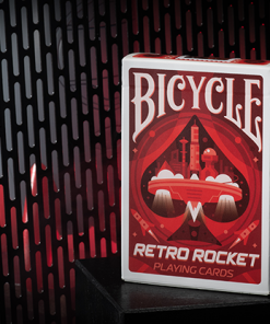 Retro Rocket Playing Cards