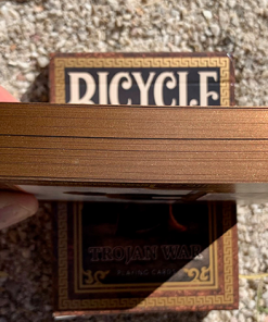 Gilded Trojan War Playing Cards