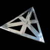 Triangle Change Silk Color by 7 MAGIC - Trick