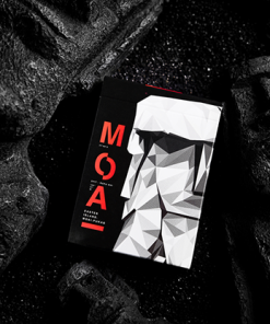 Moai Red Edition Playing Cards by Bocopo