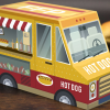 Hot Dog & Mustard Combo (Half-Brick) Playing Cards by Fast Food Playing Cards