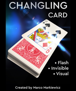 CHANGLING CARD BLUE by Marco Markiewicz - Trick
