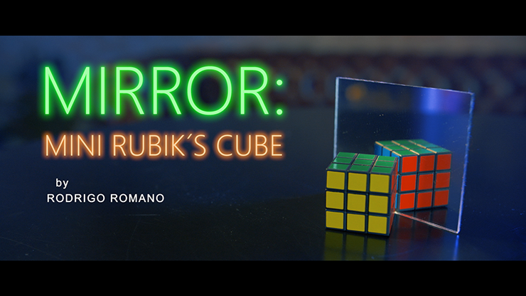 Mirror Mini Rubik Cube (Gimmick and Online Instructions) by Rodrigo Romano - Trick Mirror Mini Rubik Cube (Gimmick and Online Instructions) by Rodrigo Romano - Trick