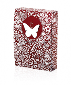 Butterfly Playing Cards Marked (Red) 3rd Edition by Ondrej Psenicka
