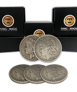 Replica Morgan TUC plus 3 coins (Gimmicks and Online Instructions) by Tango Magic - Trick