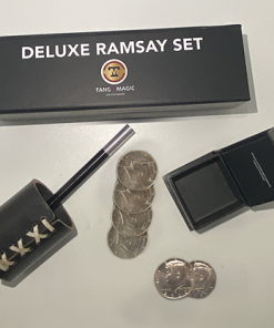 Deluxe Ramsay Set Half Dollar (Gimmicks and Online Instructions)  by Tango - Trick