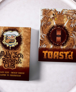 Toast'd Playing Cards by Howlin' Jack's