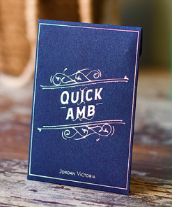 PCTC Productions Presents QUICK AMB BLUE (Gimmick and Online Instructions) by Jordan Victoria - Trick