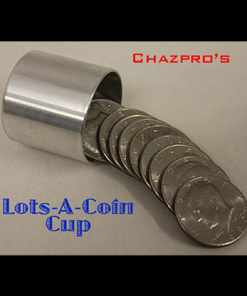 Lots-A-Coins Cup Quarter/Euro by Chazpro Magic - Trick