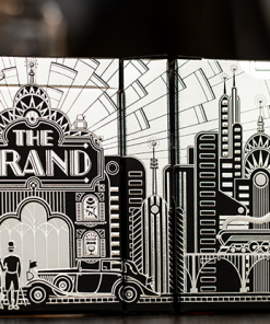 The Grand Silver Allure Playing Cards by Riffle Shuffle