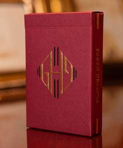 Hollingworth Playing Cards (Burgundy)