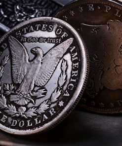 Skymember Presents Monarch (Morgan) un-gimmicked Coin Only by Avi Yap - Trick