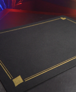Standard Close-Up PIP Pad 16X23 (Black) by Murphy's Magic Supplies - Trick