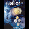 FLICKER COIN V2 (Quarter) by Rocco - Trick