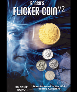 FLICKER COIN V2 (Euro 50 Cent) by Rocco - Trick