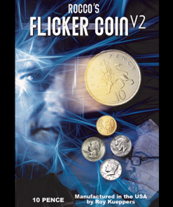 FLICKER COIN V2 (UK 10 Pence) by Rocco - Trick