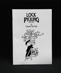 LOCK PICKING BOOK VOL.1 by David De Val - Book