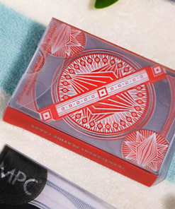 Red Transparent Playing Cards by MPC