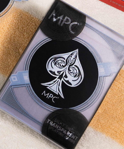 Black Transparent Playing Cards by MPC