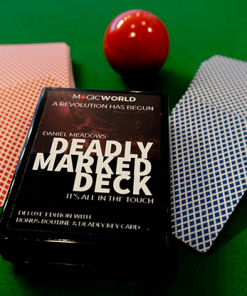 DEADLY MARKED DECK BLUE BEE (Gimmicks and Online Instructions) by MagicWorld - Trick