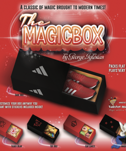 MAGIC BOX RED Large by George Iglesias and Twister Magic - Trick