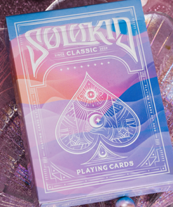 Solokid Rainbow Dream (Purple Blue) Playing Cards by Solokid Playing Card Co.