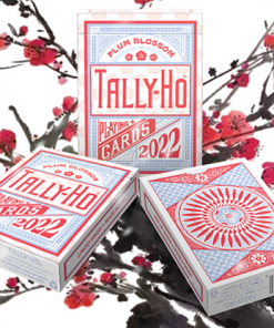 Tally-Ho Plum Blossom Playing Cards