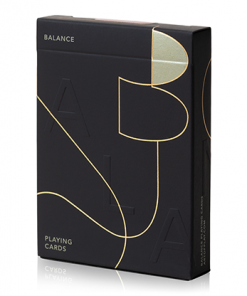 Balance (Black Edition) Playing Cards by Art of Play