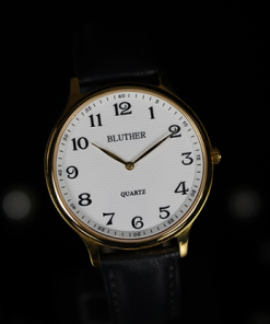 Infinity Watch V3 - Gold Case White Dial / PEN Version (Gimmick and Online Instructions) by Bluether Magic - Trick
