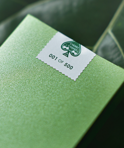 Cherry Casino House Deck Playing Cards (Sahara Green)
