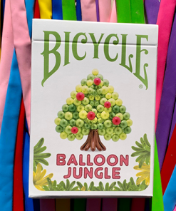 Gilded Bicycle Balloon Jungle Playing Cards