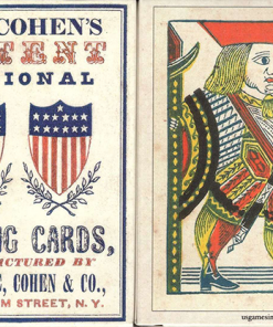 1863 Patent National Reproduction Playing Cards