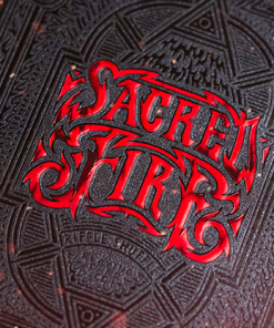 Sacred Fire (Eternal Flame) Playing Cards by Riffle Shuffle