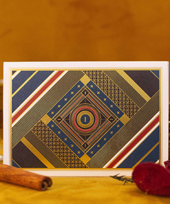 The Exploration (Half-Brick) Playing Cards by Deckidea