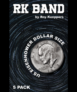 RK Bands Dollar Size For Flipper coins (5 per package) - Trick