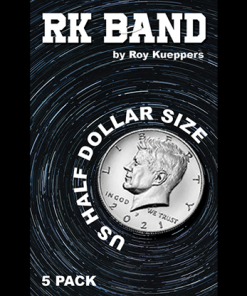 RK Bands Half Dollar Size For Flipper coins (5 per package) - Trick