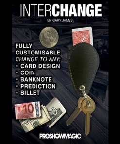 Interchange (Gimmicks and Online Instructions) by Gary James - Trick
