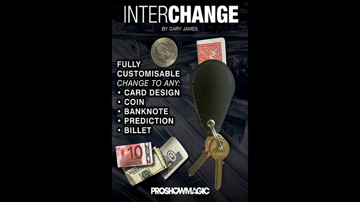 Interchange (Gimmicks and Online Instructions) by Gary James - Trick Interchange (Gimmicks and Online Instructions) by Gary James - Trick