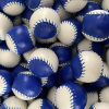 Set of 4 Leather Balls for Cups and Balls (Blue and White) by Leo Smetsers Set of 4 Leather Balls for Cups and Balls (Blue and White) by Leo Smetsers
