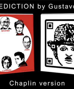 QR PREDICTION CHAPLIN (Gimmicks and Online Instructions) by Gustavo Raley - Trick