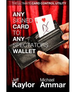 Any Signed Card to Any Spectator's Wallet - Jeff Kaylor / Michael Ammar (DVD + Gimmick) Any Signed Card to Any Spectator's Wallet - Jeff Kaylor / Michael Ammar (DVD + Gimmick)