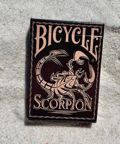 Bicycle Scorpion (Brown) Playing Cards