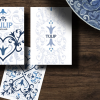 Music Box Collector's Set Playing Cards Dutch Card House Company