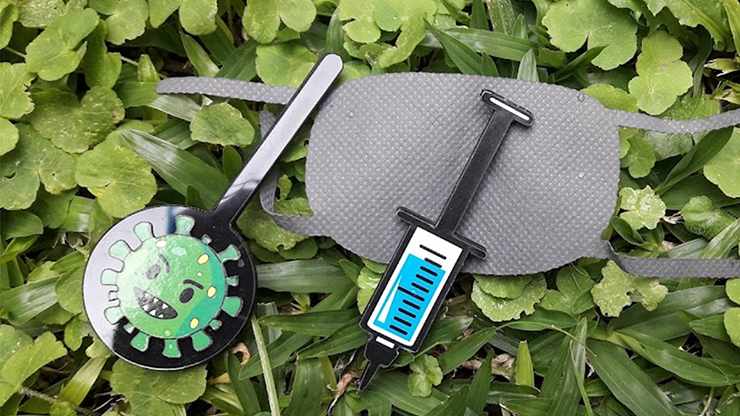 STOP COVID PADDLE by Dar Magia - Trick STOP COVID PADDLE by Dar Magia - Trick