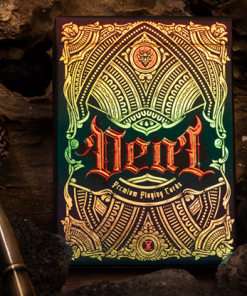 Deal with the Devil (Golden Contract) UV Foiled Edition Playing Cards by Darkside Playing Card Co