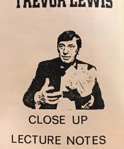 Close Up Lecture Notes - Trevor Lewis