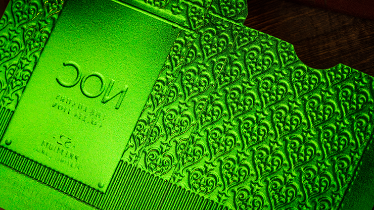 NOC (Green) The Luxury Collection Playing Cards by Riffle Shuffle x The House of Playing Cards NOC (Green) The Luxury Collection Playing Cards by Riffle Shuffle x The House of Playing Cards