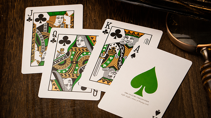NOC (Green) The Luxury Collection Playing Cards by Riffle Shuffle x The House of Playing Cards NOC (Green) The Luxury Collection Playing Cards by Riffle Shuffle x The House of Playing Cards