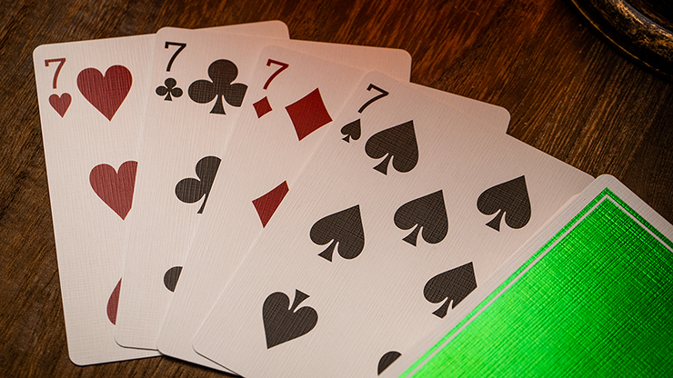 NOC (Green) The Luxury Collection Playing Cards by Riffle Shuffle x The House of Playing Cards NOC (Green) The Luxury Collection Playing Cards by Riffle Shuffle x The House of Playing Cards