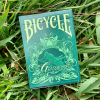 Gilded Grasshopper Light (Jade) Playing Cards